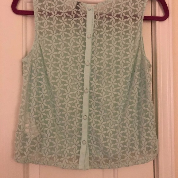 H&M Divided Crop top in light blue size Small - Picture 3 of 4